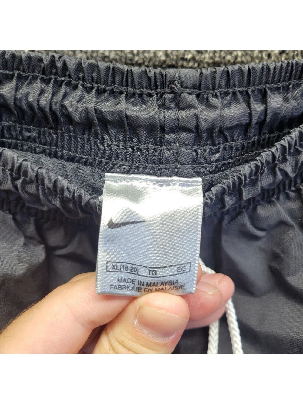 Vtg Nike Boy's Insulated Track Pants Sz XL(18-20) FLAW**